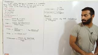Example No.10, chapter number 1, 11th Class chemistry
