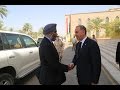 خالد العبيدي يستقبل وزير الدفاع الكندي الذي قدم التعازي بالتفجيرات الإجرامية التي ضربت العراق 