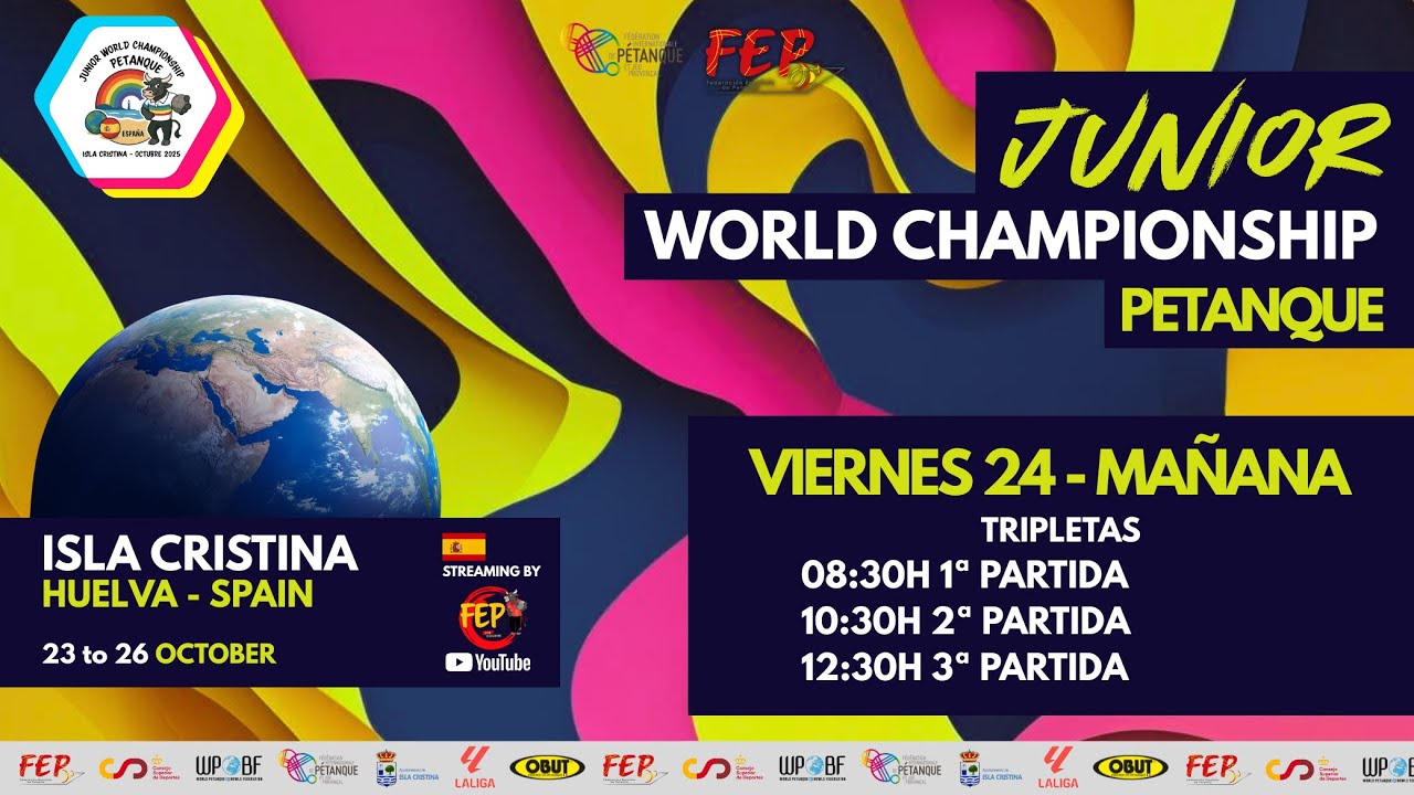 Miniature : CAMPEONATO DEL MUNDO JUVENIL MIXTO - VIERNES MAÑANA