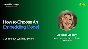 How to Choose an Embedding Model?