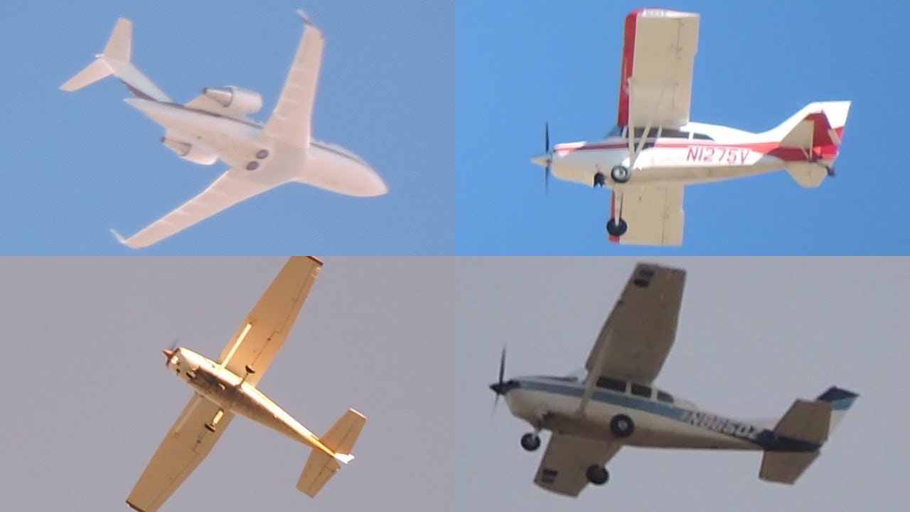 Planes Over Apple Valley, CA, USA