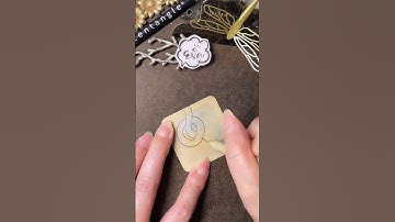 Zentangle Pattern Tangle #QQ 禪繞畫入門 禪繞圖樣 (N.1915) how to draw by Eva Wu #bijou #shorts