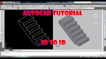 AUTOCAD TUTORIAL: HOW TO CONVERT 3D TO 2D (SOLPROF COMMAND)