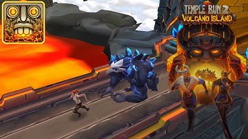 TEMPLE RUN 2 | NEW UPDATE VOLCANO ISLAND GAMEPLAY