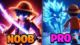 NOOB Level 1 - 2550 PRO AWAKENING ALL FRUITS in Blox Fruits Roblox