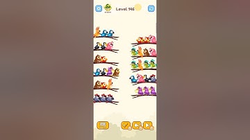 Bird Sort Colour GAMEPLAY LEVEL 146🔥Subscribe Channel@8-Bit games🔥