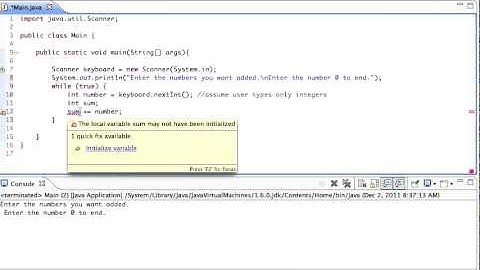 Java Loop Example Program: Add numbers: A Tutorial