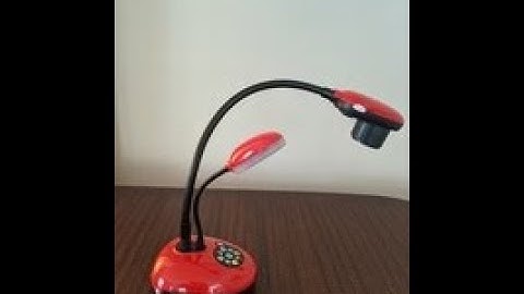 Using a document camera to teach online