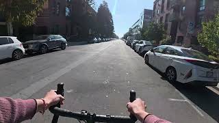 Biking UCSF to Caltrain Commute - San Francisco, CA - December 8, 2025