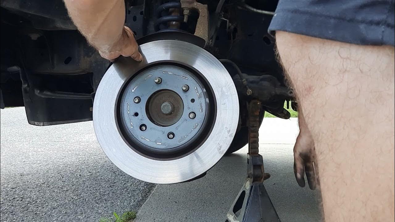 changing a wheel bearing assembly. Ford F150 2013 - YouTube