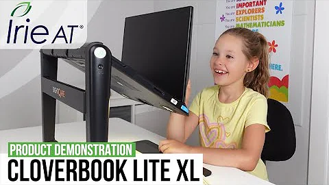 (New) Large-screen, Portable Video Magnifier: CloverBook Lite XL
