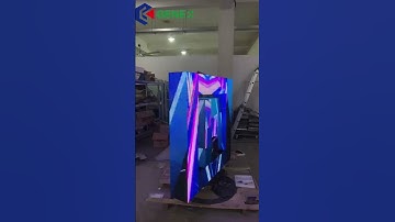 Creative Mechanical Display, Showing Different Technologies #led #display #creative #shots