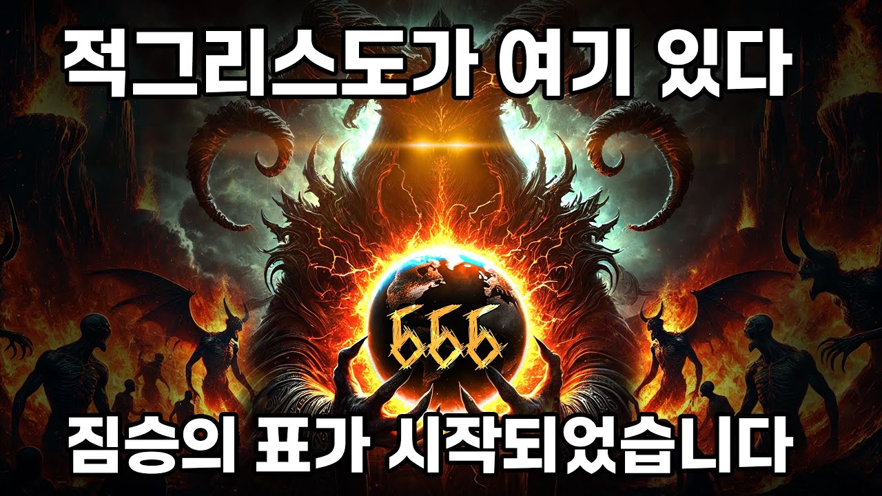 666 짐승의 표가 이미 시작되었고, 끝이 다가왔습니다 당신은 준비가 되어 있습니까 ️ - YouTube