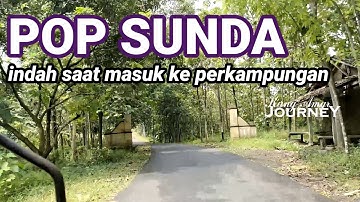 Musik pop sunda merdu iringi perjalanan pedesaan di indonesia tercinta