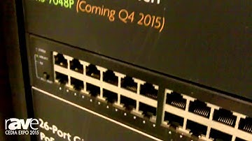 CEDIA 2015: LUXUL Intros 52-Port Stackable and Standalone Gigabit PoE+ Managed Switches