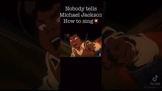 Nobody tells Michael Jackson how to sing #michaeljacksonking #music #blackdynamite