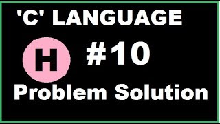 C language problem solution | printing tokens