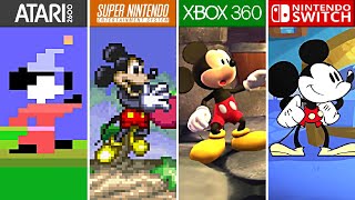 Evolution Of Mickey Mouse Games (1983  2023)