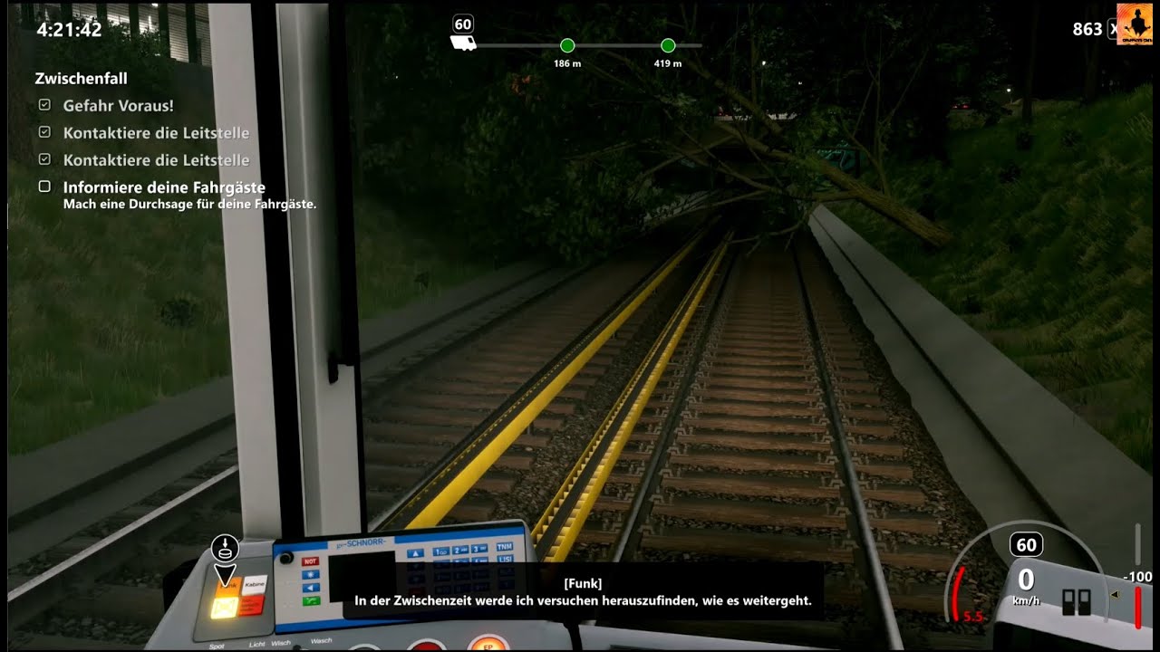 Subway Sim 2 (PS5) – 08: Szenario “Nach dem Sturm” (U3, Berlin) [Gameplay, Deutsch]