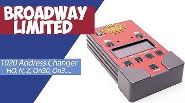 Broadway Limited 1020 Address Changer  HO, N, Z, On30, On3,.......