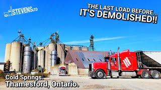 A MASSIVE Local Elevator Being Torn Down &amp; Replaced With Homes. Thamesford Ontario, Changed Forever.