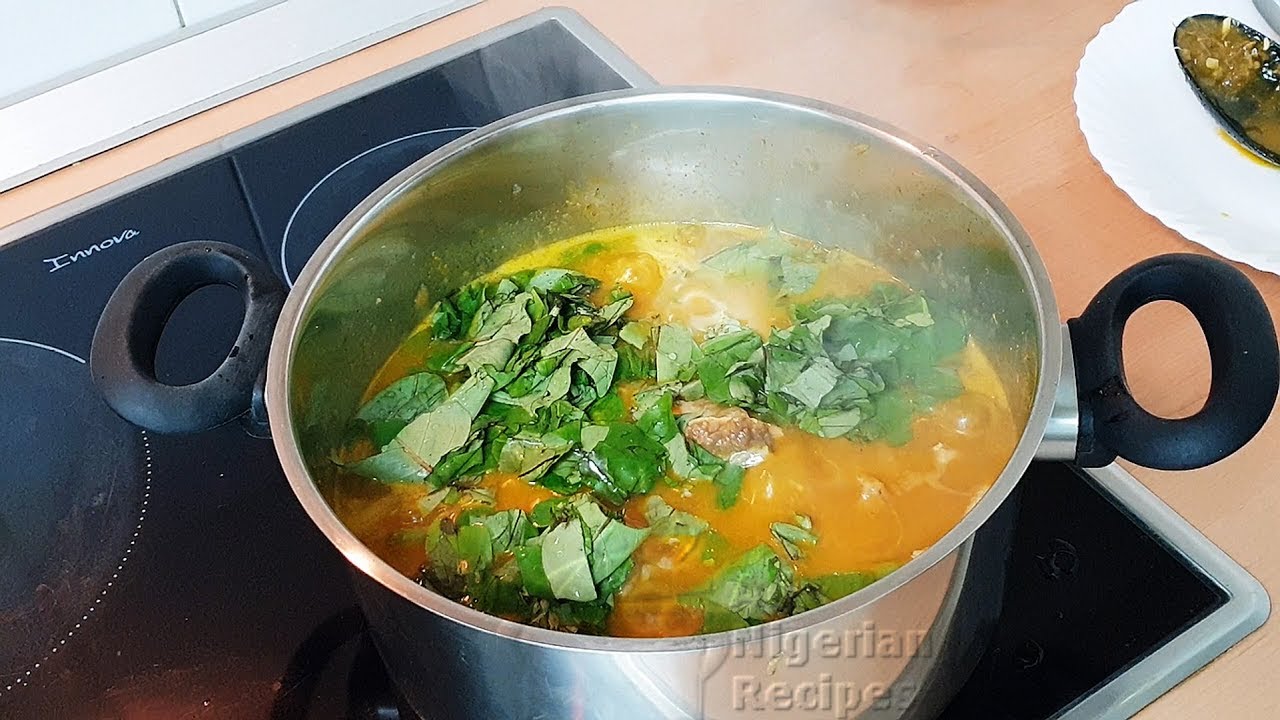 How To Cook Achi Soup With Oha Ora Use As Thickener All Nigerian Recipes Flo Chinyere