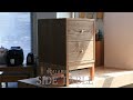 Squarerule furniture  making side table with drawers