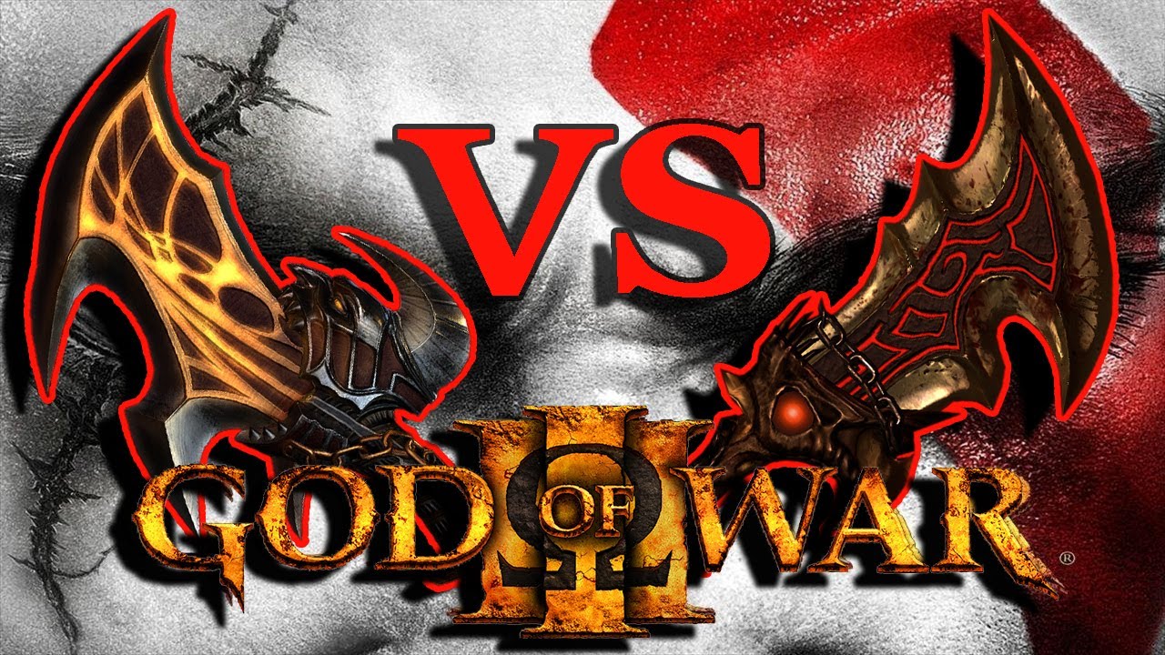 Blades of Athena VS Blades of Exile God Of War 3 YouTube