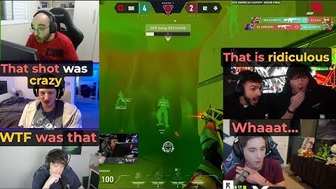 Valorant pros/streamers reacts to G2 JAWGEMO