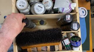 Shoe Care: the basic Kit with a new box.