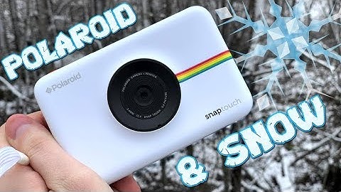 Polaroid Snap Touch Instant Camera Snow Photos & Video