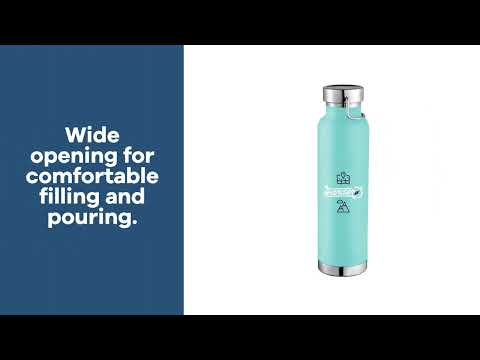 Thor Copper Vacuum Insulated Bottle 25oz Straw Lid