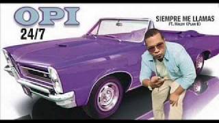 Video thumbnail of "Siempre Me Llama - Opi ft. Maldy ''Plan B''"