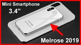 Melrose 2019 Ultra Slim Mini Smartphone 3.4