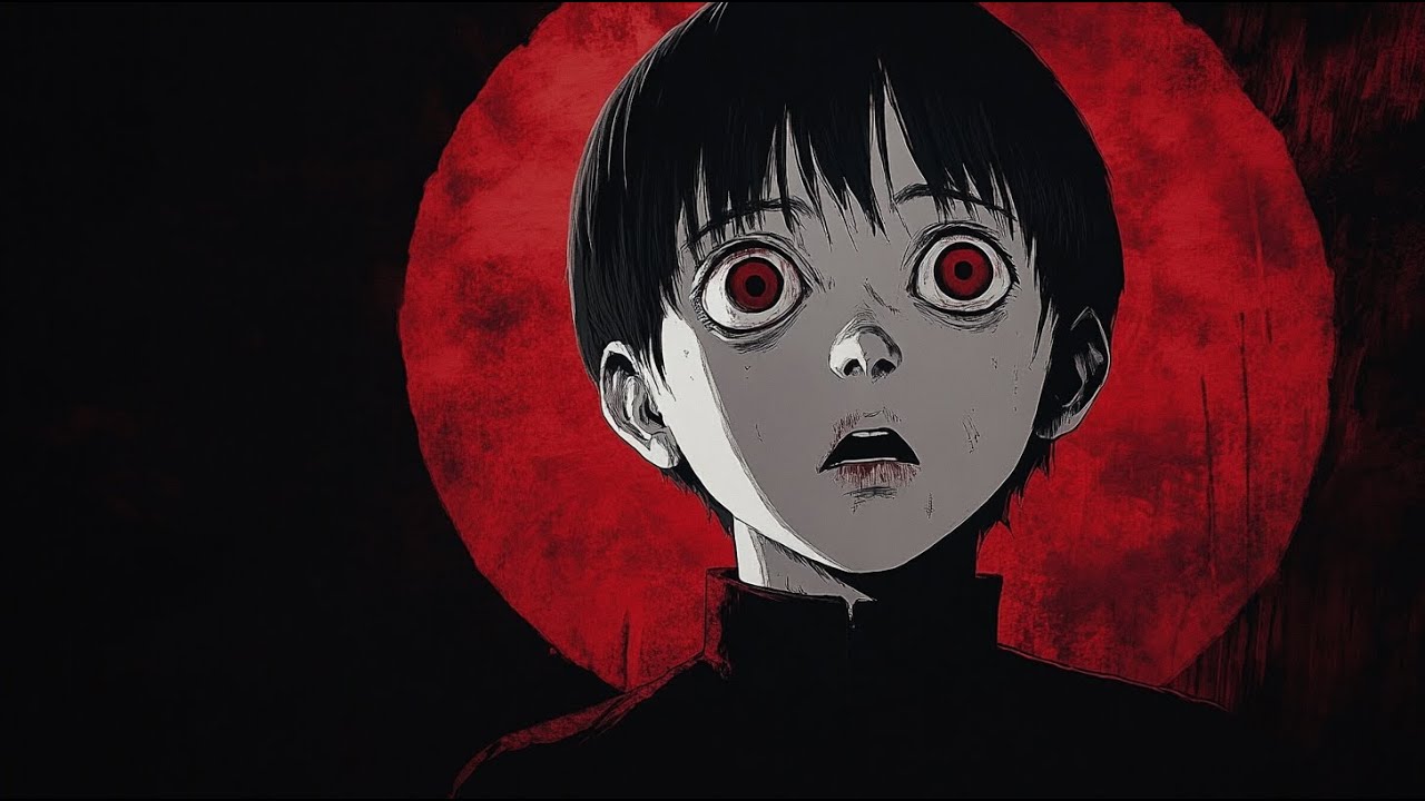 The Sunset by NOKIRI (Official Music Video) AMV Dark Ambient Horror Manga Edit