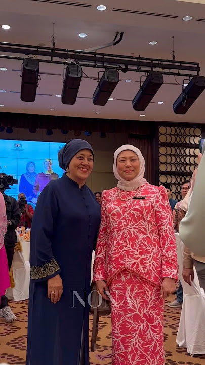 Nona memenuhi jemputan Menteri YB Dato' Sri Hajah Nancy Shukri ke Majlis Jalinan Kasih (KPWKM)