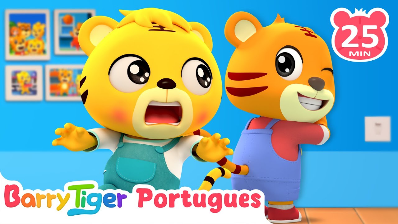 Esconde-Esconde | Canções Animais para os Pequenos | Canções Infantis | BarryTiger