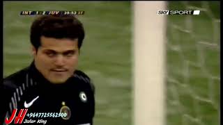 هدف دل بيرو الخرافي على الانتر الدوري الايطالي 2005-2006 تعليق علي سعيد الكعبي HD