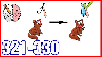 Tricky Line Draw the Part Level 321 322 323 324 325 326 327 328 329 330 Solution or Walkthrough