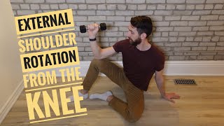 External Shoulder Rotation from Knee