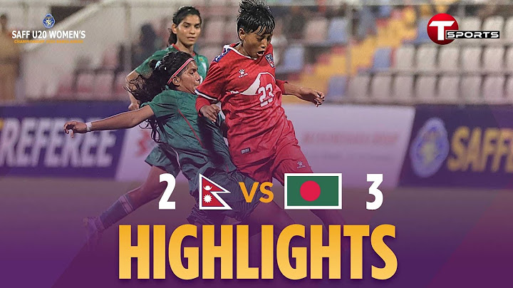 HIGHLIGHTS | Bangladesh vs Nepal | SAFF U-20 Women's Championship Bangladesh 2025 | T Sports