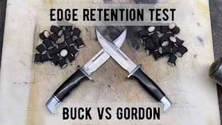 Buck’s 420hc vs Gordon’s 119 clone edge retention test