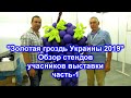 Золотая гроздь Украины 2019 - Обзор стендов участников выставки, часть 1