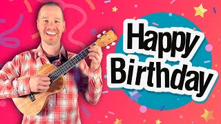 Happy Birthday Easy Ukulele Tutorial #happybirthday #ukulele