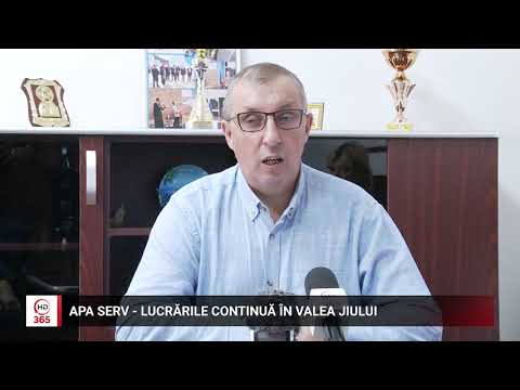 Apa Serv   Lucrările continuă în Valea Jiului