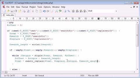 Beginner PHP Tutorial 57 Creating a Find and Replace Application Part 4