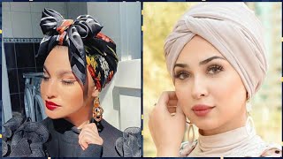 جديد لفات حجاب توربان 2020 لخروجات العيدhijab turban Tutorial Turkish  stylefashion hijab 2020