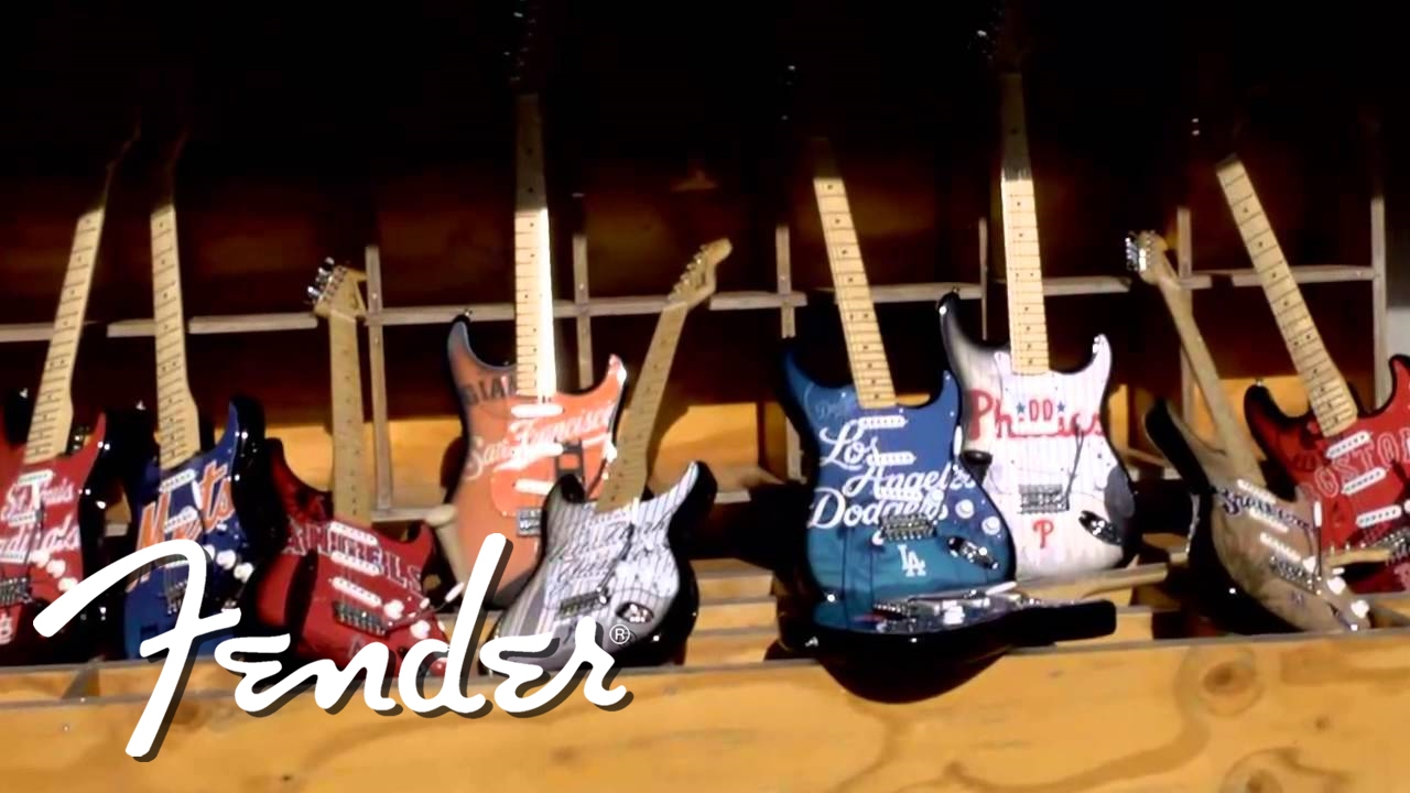 Take the New Fender MLB Strats Out to the Ball Game | Fender