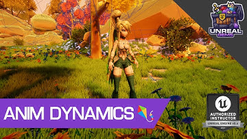 Earings Physics | Anim Dynamics Nodes | #UE5