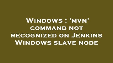 Windows : 